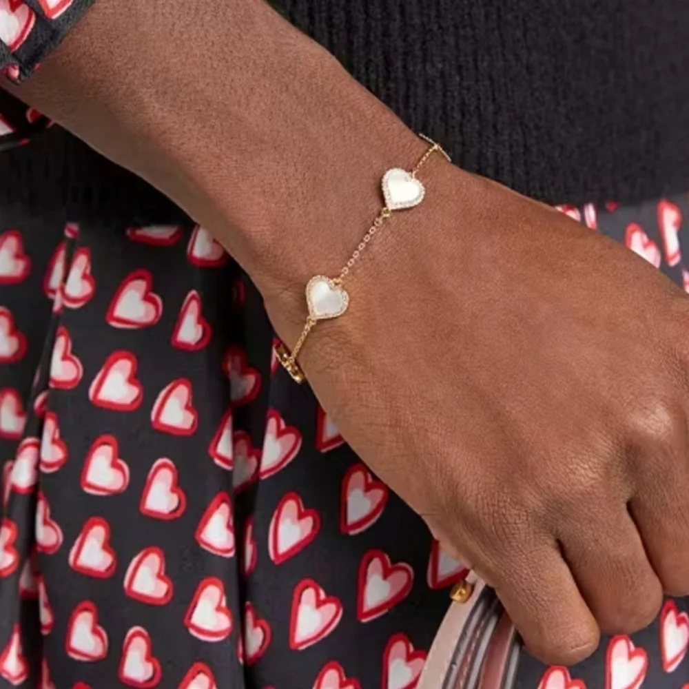 🤍🔹️Kate Spade🔹️ Take Heart Line Bracelet - Picture 2 of 4